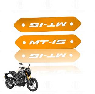 Moto Genius Aluminum Side Body Cover for MT 15 | Durable & Lightweight (Pack of 2) (Gold) Bike Fairing Kit