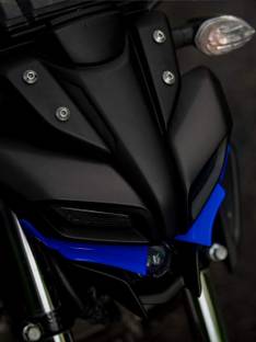 वर्म्सबाइकर्स MT Bike Winglet for Yamaha (Blue)  बाइक फेयरिंग किट