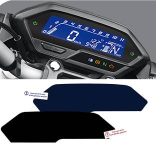 Gogna Mart Meter Screen Protector Scratch Guard Compatible for - Honda Hornet 2.0 Bike Fairing Kit