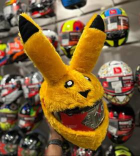 Vagary Piikachuu Style Bunny Helmet Cover for Full Helmet Bike Fairing Kit