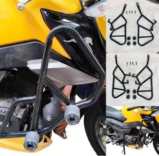 Auto MT TVS Raider CRASHGUARD Leg Guard LEGGUARD WID Frame Slider for TVS Raider Bike Crash Guard