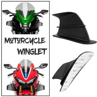 Vagary New Look Universal Bike Wings Winglet Side Spoiler/ Bike Side Wings Bike Fairing Kit