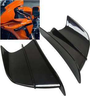 SRPHERE Motorcycle Universally Front Fairing Aerodynamic Winglets Side Spoilers Bike Fairing Kit