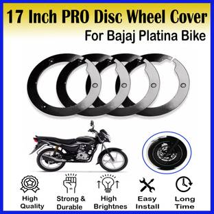 ASRYD 17 Inch PRO Disc Wheel Cover For Bajaj Platina 100 Front Back Wheel Cover Bike Fairing Kit