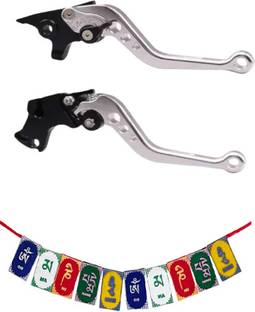 Gogna Mart Brake Clutch Lever, Adjustable Brake Clutch Control , ladakh flag bike Bike Fairing Kit