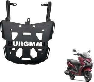 VermsBikers Burgman Top Rack Sturdy Rear Tail Luggage Carrier Rack Black Bike Fairing Kit