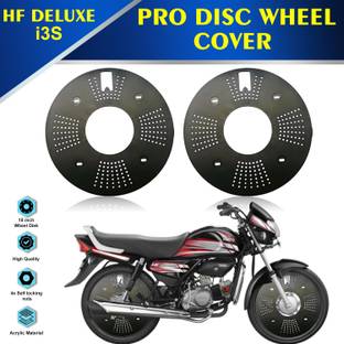 Otoroys 18 Inch 2pcs Acrylic PRO Disc Bike Wheel Cover For HERO HF DELUXE i3s Bike Fairing Kit
