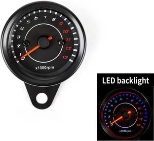 VermsBikers RPM Meter universal for all bike speedometer Analog Speedometer
