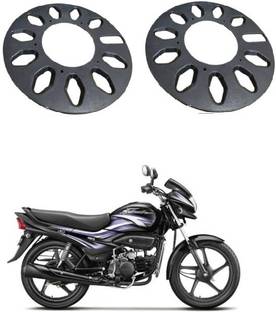somefly Bike Wheel Cover 18 Inch Set of 2 (Black) Hero Super Splendor Wheel Cover Bike Fairing Kit