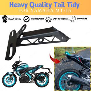 ENEMYT ALUM1 GOOD QUALITY MT 15 RACING TAIL TIDY WITH KEY HOLE CAP Bike Number Plate