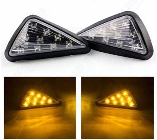 Moto Genius R15 V2/V3/V4 & M Smoke Triangle Flush Mount LED Turn Signals Blinker / Indicator Bike Fairing Kit