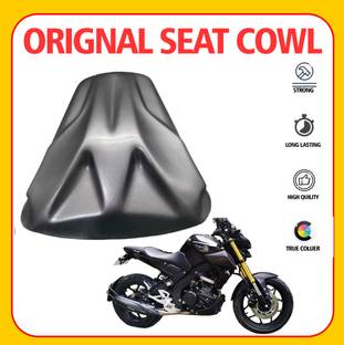 ASRYD Seat Cowl Pilluion Seat Cover for Single Seat for Yamaha MT-15, Matt Black Bike Fairing Kit