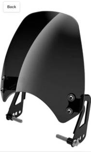 KKK royal enfield black visor Bike Headlight Mount