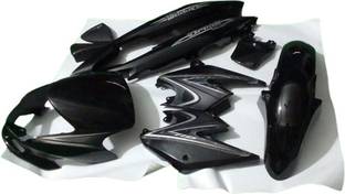 ULTRA YUga BLack Grey Bike Fairing Kit
