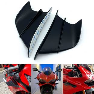 BIKER SHOPPEE CURVED STREAMLINE DESING PRO MAX CANARD WING FOR YAMAHA KAWASAKI HAYABUSA DUCATI Bike Fairing Kit