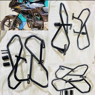 Auto MT PULSAR 220 CRASHGUARD LEGGUARD WID Frame Slider for BAJAJ PULSAR 220 Bike Crash Guard