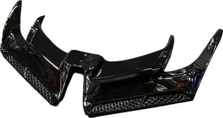 acube mart premium painted Winglet For R15 v3/V4/M aerox/ Ninja 250 300 set (black) Bike Fairing Kit