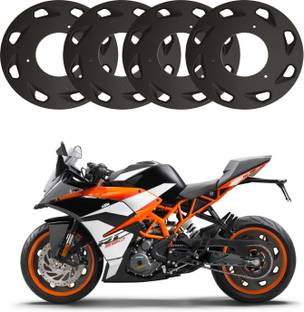 ASRYD 17 Inch 4 Pcs ABS Plastic PRO Disc Bike Wheel Cover For KTM RC 125/200/390 Bike Fairing Kit