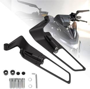 VermsBikers New Rearview Wing Mirrors For R15,Mt15,Pulsar,Ktm,ninja etc Bike Fairing Kit