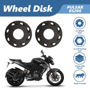 ASRYD 17 Inch 2pcs ABS Plastic PRO Disc Bike Wheel Cover For Pulsar NS 200 Bike Fairing Kit