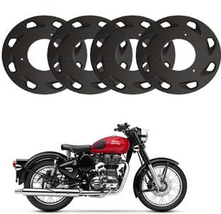 Sunriders Carbon Pattern Wind Design Pro Disc Wheel Cover 18 Inch 4 pc For Classic 350 Bike Fairing Kit
