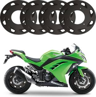 ASRYD 17 Inch 4 Pcs ABS Plastic PRO Disc Bike Wheel Cover For Kawasaki Ninja 300 Bike Fairing Kit