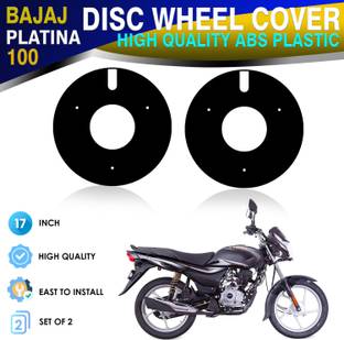 ASRYD 17 Inch Half Cut 2Pcs Acrylic PRO Disc Bike Wheel Cover For Bajaj Platina 100 Bike Fairing Kit