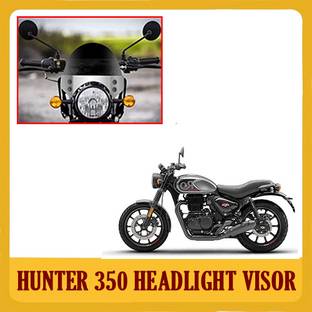 DAZZRIDE DZRD11 RE Hunter 350 Unbreakable Headlight Visor | Windshield |Wind Deflector Bike Fairing Kit