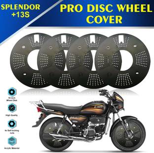 Otoroys 18 Inch PRO Disc Wheel Cover For Hero Splendor (Set of 4) Bike Fairing Kit