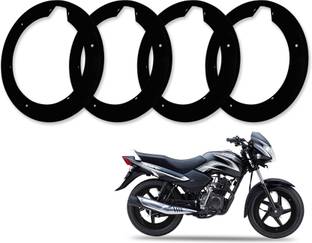 ZYO New Embossed Pattern 18 inch ABS Plastic Wheel Cover 4pc For TVS_SPORT Bike Fairing Kit