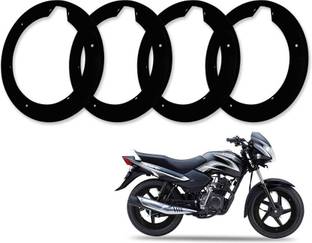 DAZZRIDE New Embossed Pattern 18 inch ABS Plastic Wheel Cover 4pc For TVS_SPORT Bike Fairing Kit