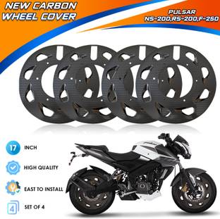 Otoroys Carbon Pattern Universal 17 Inch Wheel Cover For NS200, RS200, NS160, NS125 Bike Fairing Kit