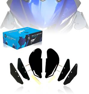 Moto Genius Heavy-Duty Universal Plastic Side Wings for Sport Bikes Bike Fairing Kit