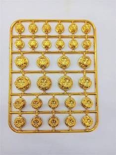 Gogna Mart 30pcs Bike Motorcycle Screw Nut Bolt Cap Cover Universal for Bike (Golden) Bike Fairing Kit