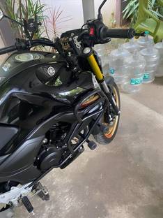 Shriragunath SU.PER Quality Metal Crash Guard with Slider Compatible for FZS.V3.V4 Bike Fairing Kit