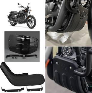 ZOJILA BEST HEAVY QUALITY RE METEOR 350 BLACK SUMP GUARD Bike Fairing Kit