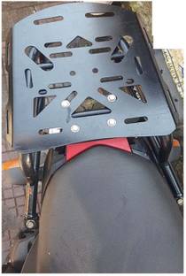 ऑटो एमटी XPULSE Universal Bike Seat Extender Backrest Luggage Carrier Top Box HERO XPULSE  बाइक फेयरिंग किट