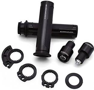 RACER'S EDGE Barracuda Handle Grip, Yamaha, TVS, KTM, Bajaj, Kawasaki, Suzuki, Jawa Handle Bar Grip For Universal For Bike, KTM, Bajaj, Yamaha, JAWA, TVS, Honda, Suzuki, Kawasaki, Royal Enfield Universal For Bike, Apache, CB1000R, Classic 350, Dominar 400, Duke 200, MT-15, Pulsar NS 200