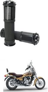 PECUNIA Motorcycle Hand Grips Anti-Skid Handlebar Rubber Bar End 213 Handle Bar Grip For Bajaj Avenger 220 DTS-i
