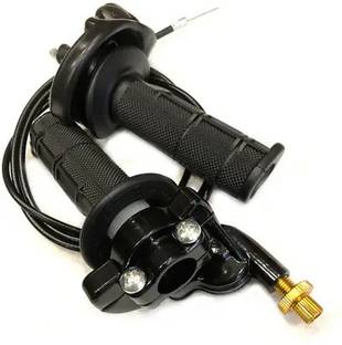 auto trends Motorcycle Twist Domino Quick Throttle Grip With Cable Handlebar Grips Handle Bar Grip For Universal For Bike Universal For Bike