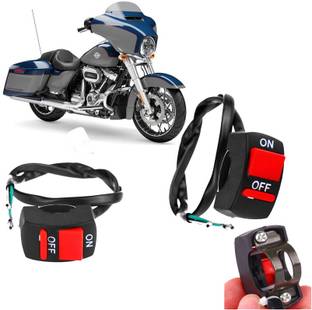 AUTO PEARL On Off Switch Handle Bar Grip For Harley Davidson Street Glide Special