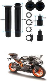 PROEDITION Motorcycle Hand Grips Anti-Skid Handlebar Rubber Bar End 133 Handle Bar Grip For KTM RC 200