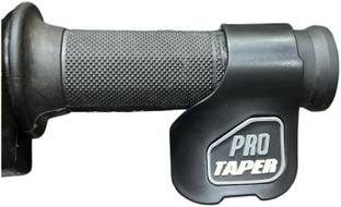 Gogna Mart pro taper palm rest Grey Handle Bar Grip For Universal For Bike Universal For Bike
