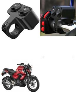 SRPHERE Motorbike Handlebar Mount on-Off DC 12V Dual Button Switch For Yamaha FZ-S Handle Bar Grip For Yamaha FZ-S