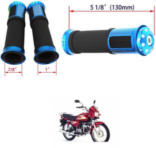 PECUNIA Motorcycle Hand Grips Anti-Skid Handlebar Rubber Bar End 532 Handle Bar Grip For Hero Splendor