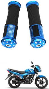 PRTEK Motorcycle Rubber Hand Grip For 7/8" 22mm Handlebar 558 Handle Bar Grip For TVS Victor New