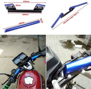LOVMOTO Universal bike Handle Bar Stylish Handlebar Pipe/Rod 281 Handle Bar Grip For Hero Hunk