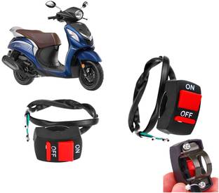 AUTO PEARL On Off Switch Handle Bar Grip For Yamaha Fascino