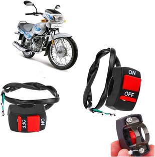 AUTO PEARL On Off Switch Handle Bar Grip For TVS Victor