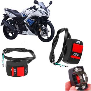 AUTO PEARL On Off Switch Handle Bar Grip For Yamaha YZF R15 S